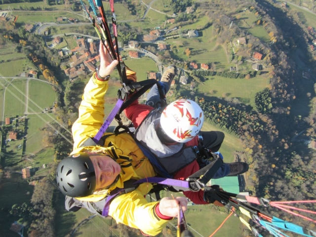Il panorama dall'alto